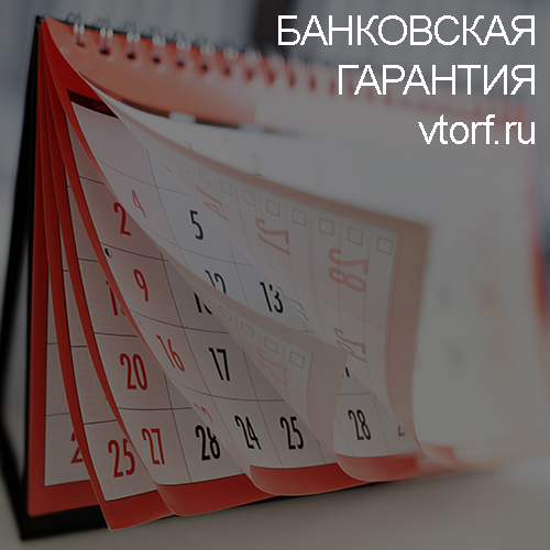 Срок действия банковской гарантии в Владикавказе - статья от специалистов GosZakaz CG